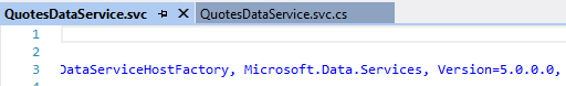 Data services version