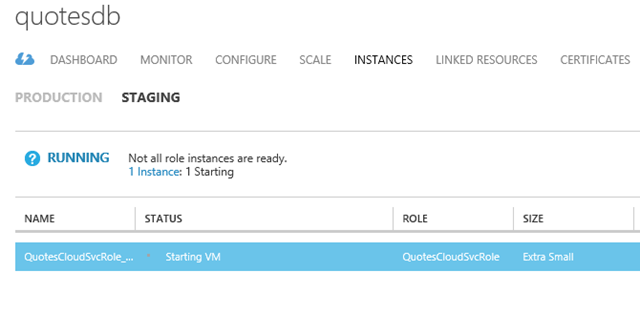 Cloud service upload progress