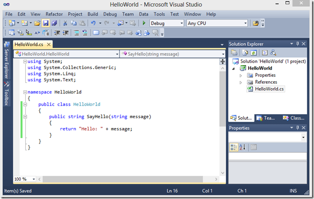 Visual Studio 2010