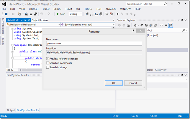 Visual Studio 2012